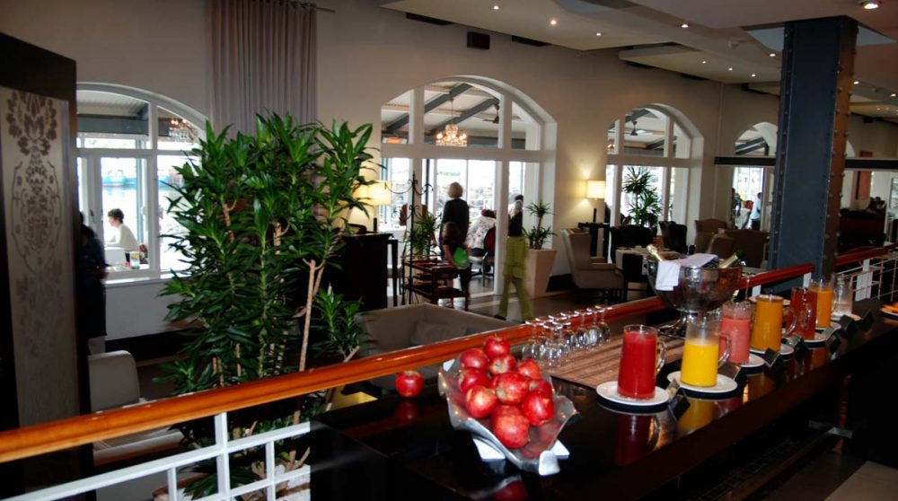 Le lounge du Victoria and Alfred Hotel