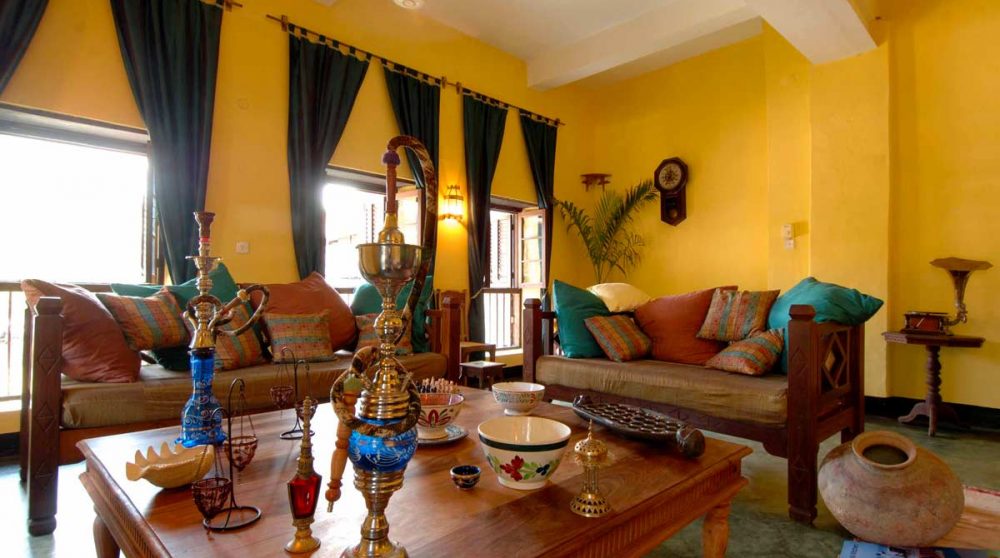 Un salon au Beyt al Chai