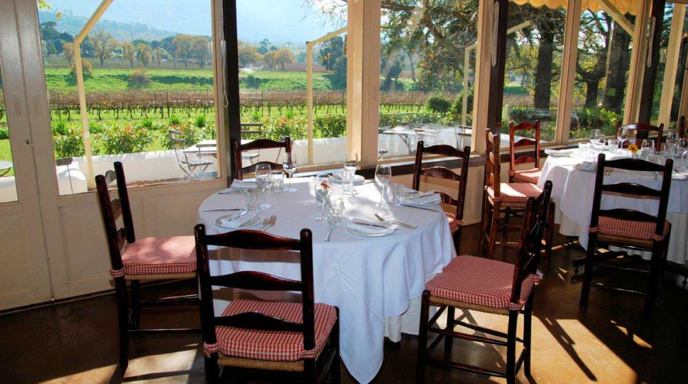 Restaurant de l'hôtel Constantia Uitsig