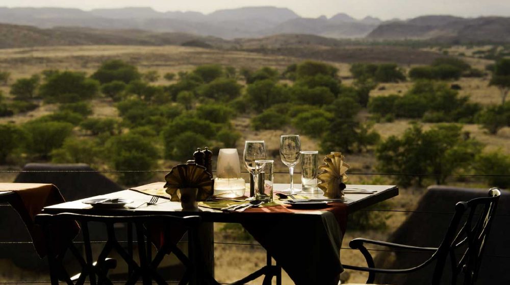 Vue depuis le Doro Nawas Camp