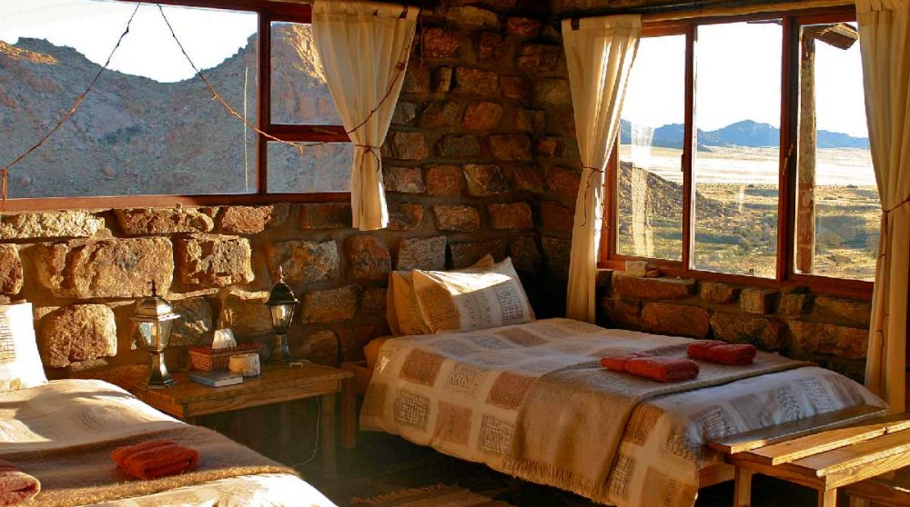 Lits au Eagle's Nest Lodge