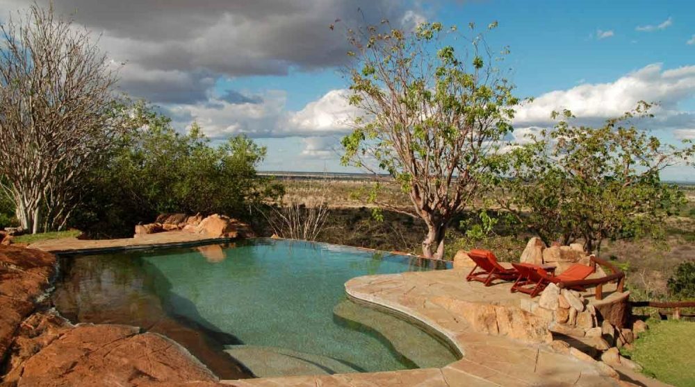 Autre vue de la piscine du Elsas Kopje