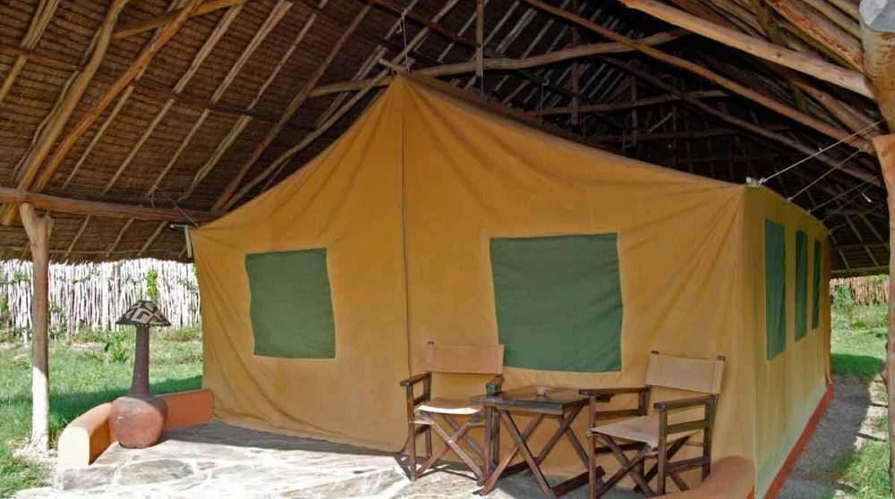 Une tente du Flamingo Hill Camp