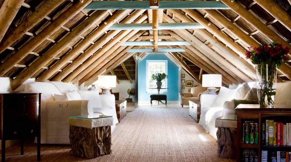 Le salon à l'étage au Grand Dedale