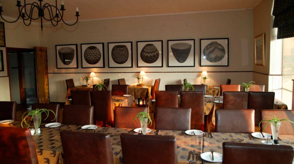 Autre vue du restaurant au Graskop Hotel