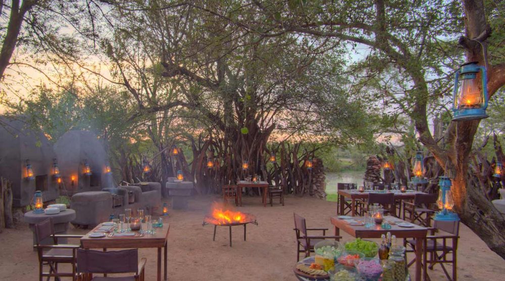Dîner magique au boma
