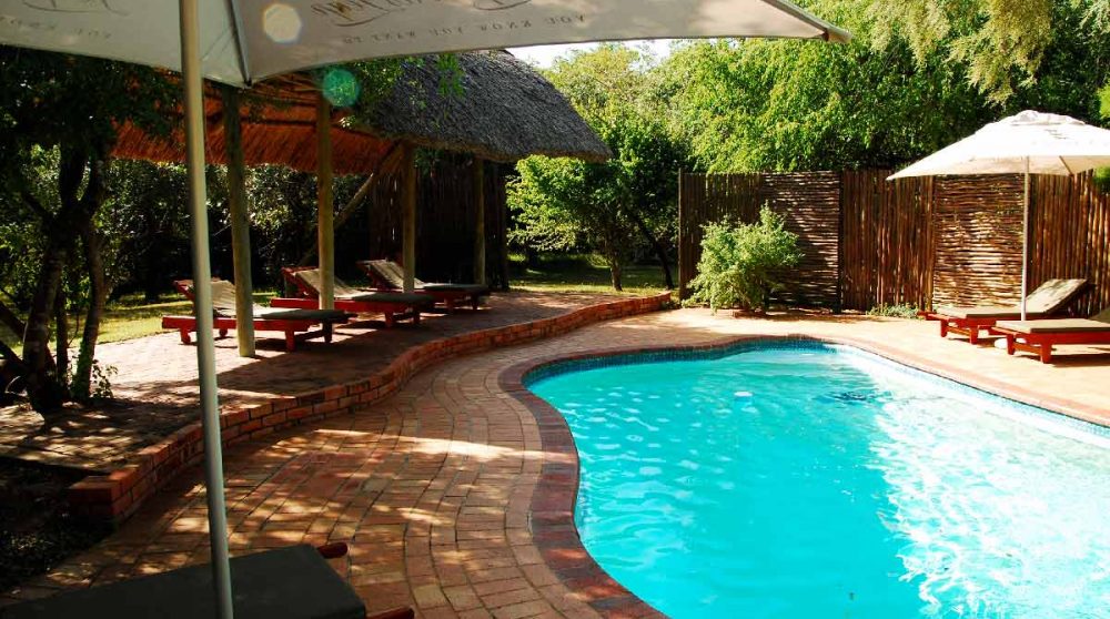 La piscine au Hluwluwe River Lodge