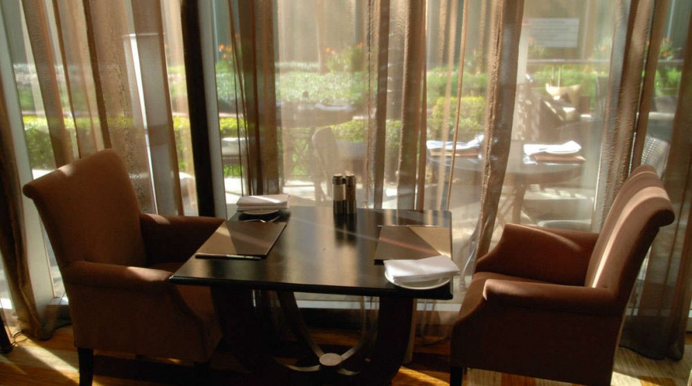 Une table à l'Intercontinental