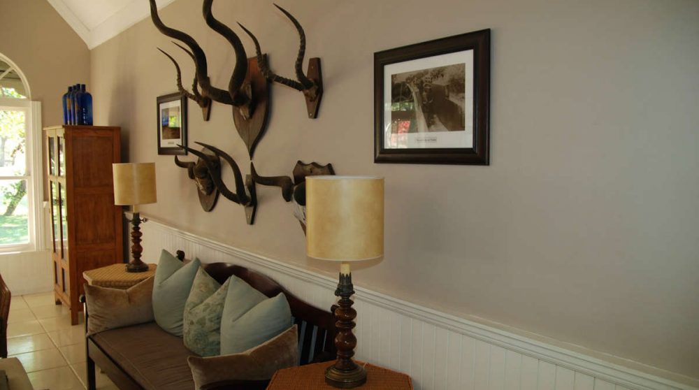 Décoration dans un salon au Kirkmans Camp