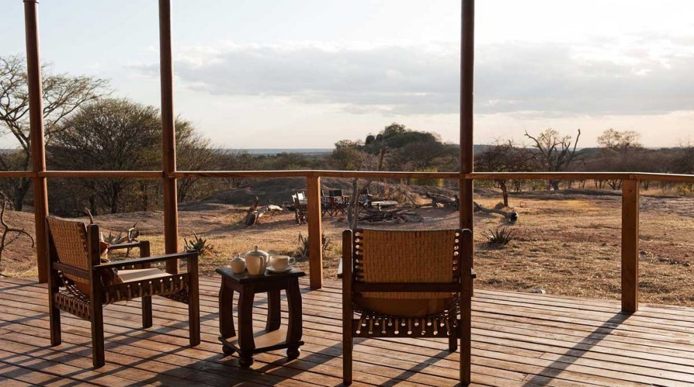 La vue au Kusini Camp