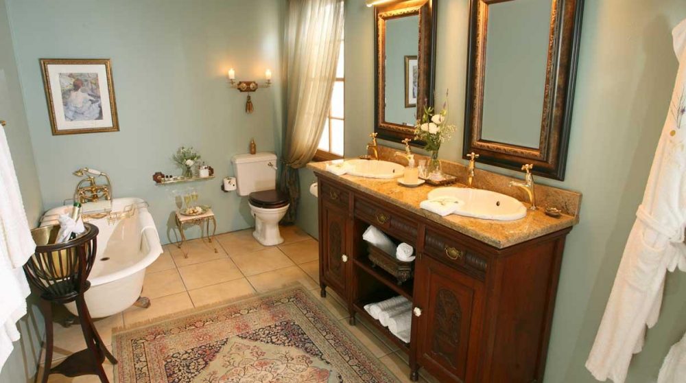 Sa salle de bains à La Plume