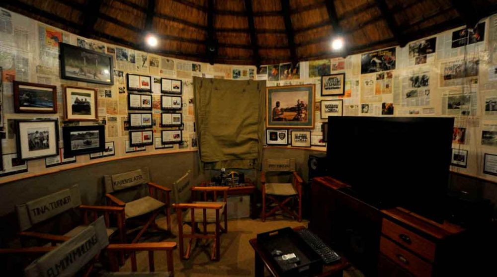Une salle du Londolozi Varty Camp