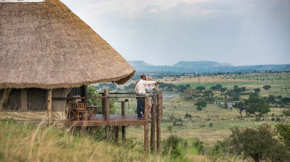 La vue sur la rivière Mara