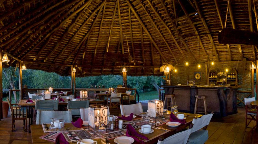 Dîner au Mawe Ninga