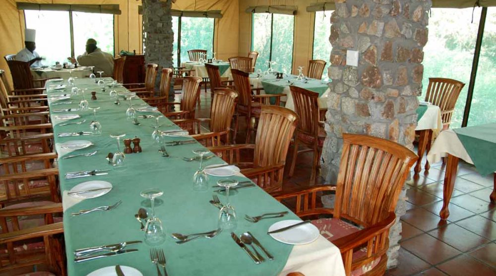 Le restaurant du Mbuzi Mawe
