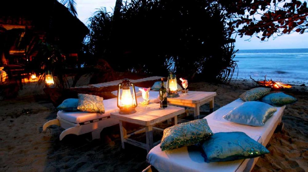 Installation dans le sables au Msambweni House