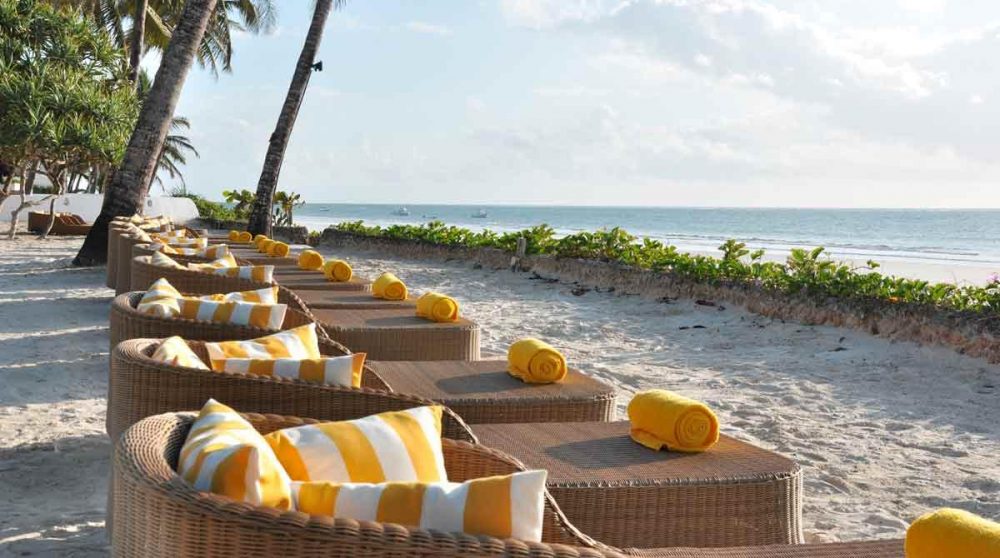 Les transats à l'Ocean Village Club