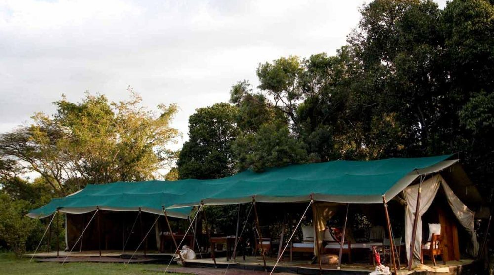 La tente du Offbeat Mara Camp
