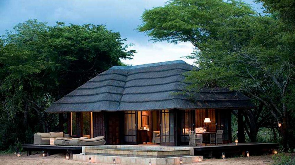 Vue de l'hôtel Phinda Vlei Lodge