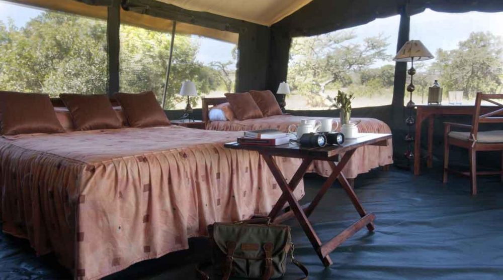 Chambre au Porini Rhino Camp