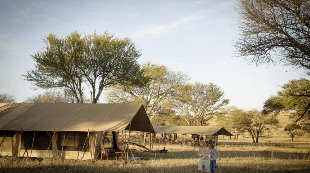 Les tentes au Serengeti Safari Camp