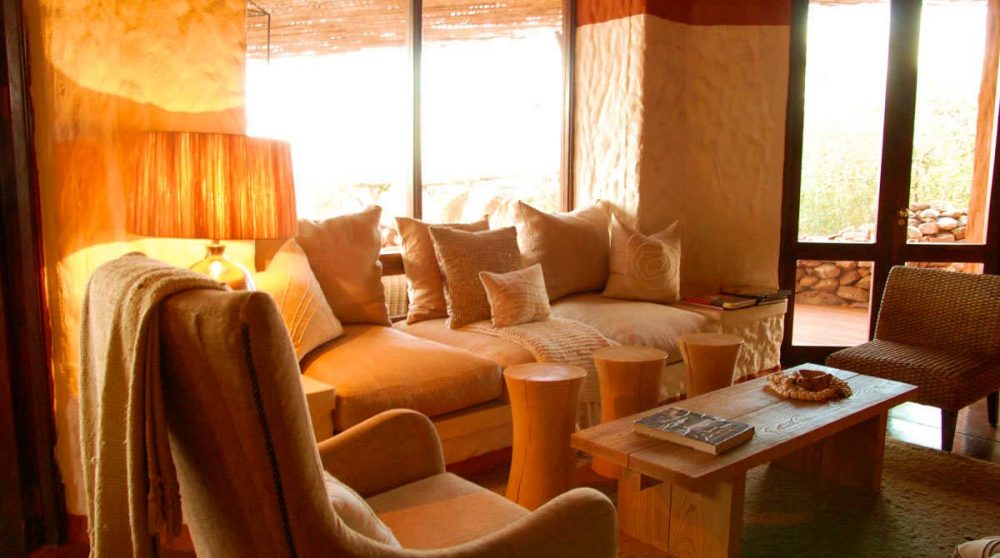 L'espace salon de Tswalu