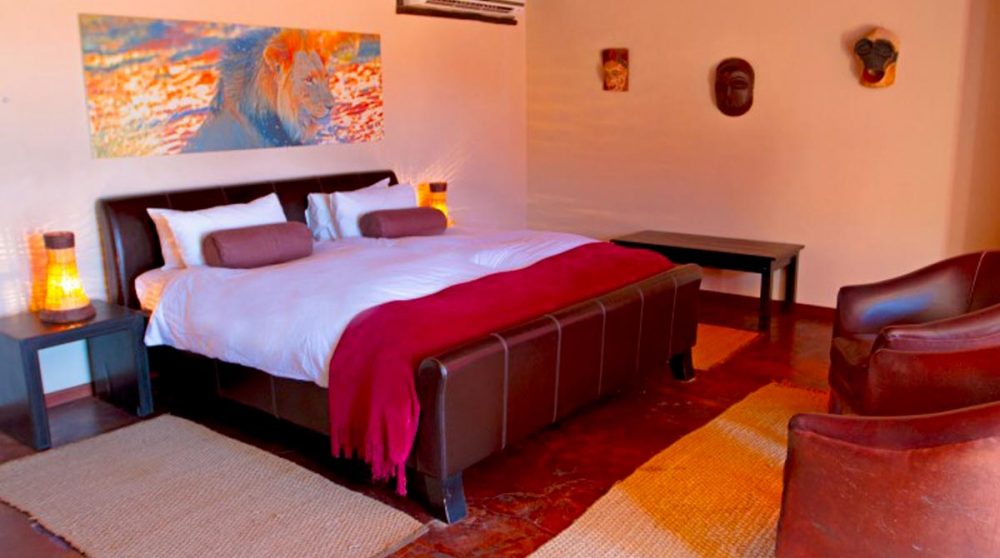 Exemple de chambre au Zebra Kalahari Lodge