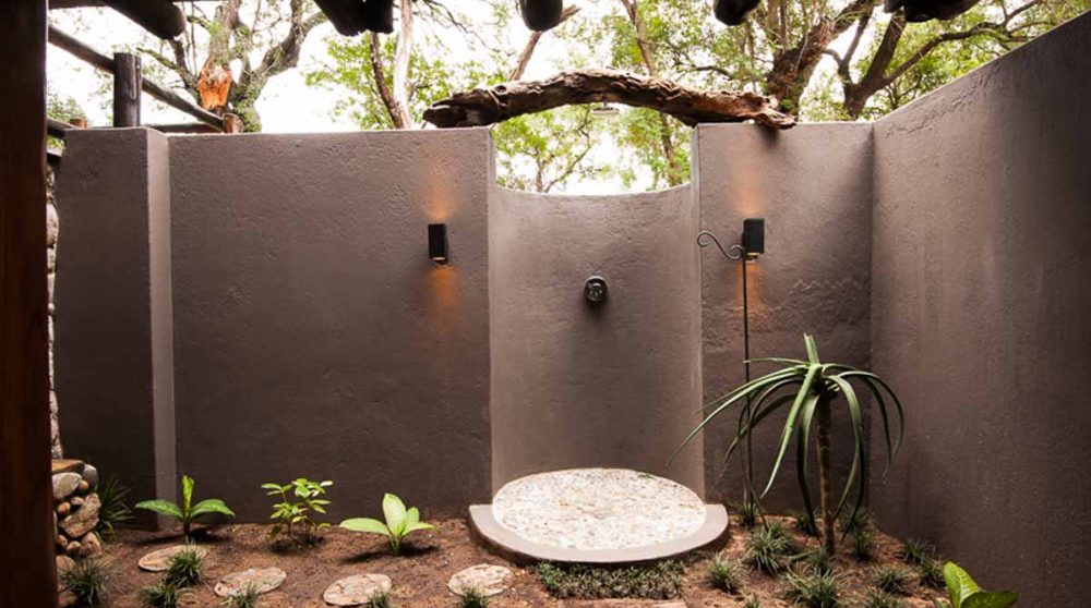 La douche extérieure