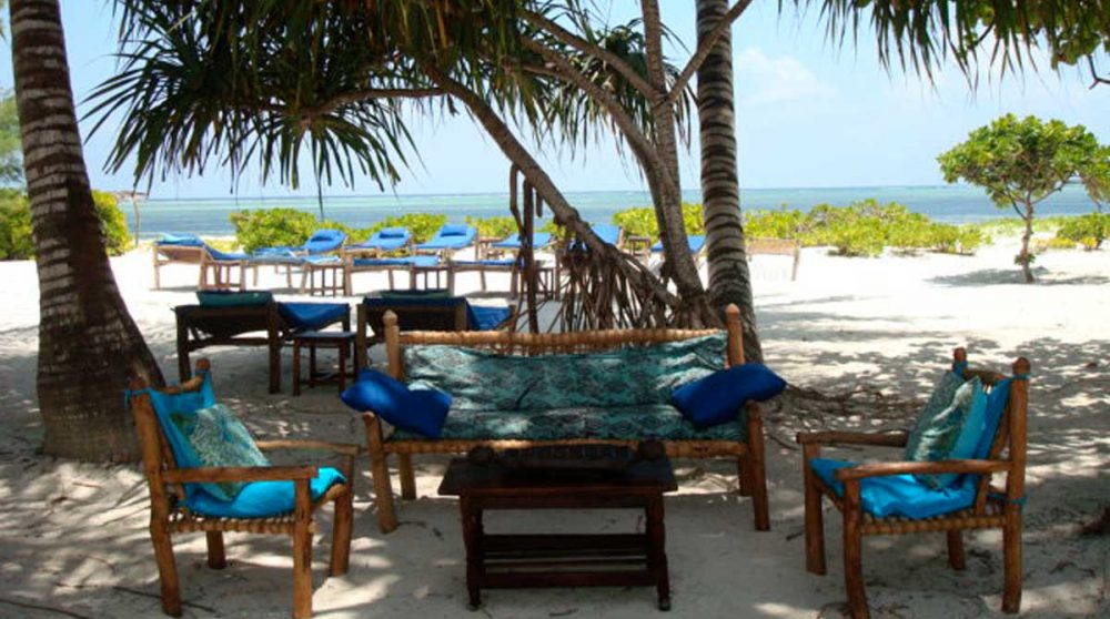 Salon en plein air à Zanzibar