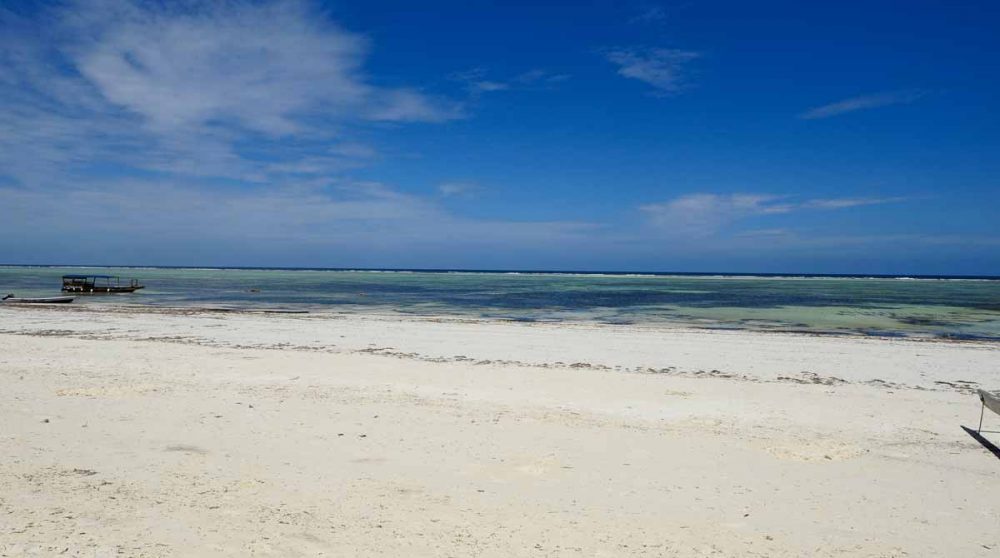 La plage à Zanzibar