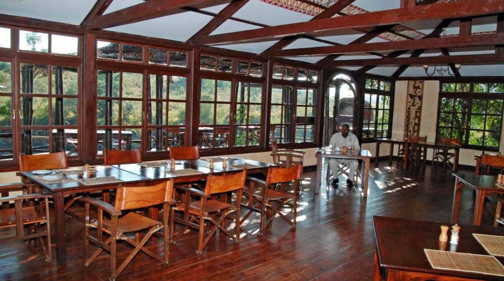 Le restaurant au Kenya