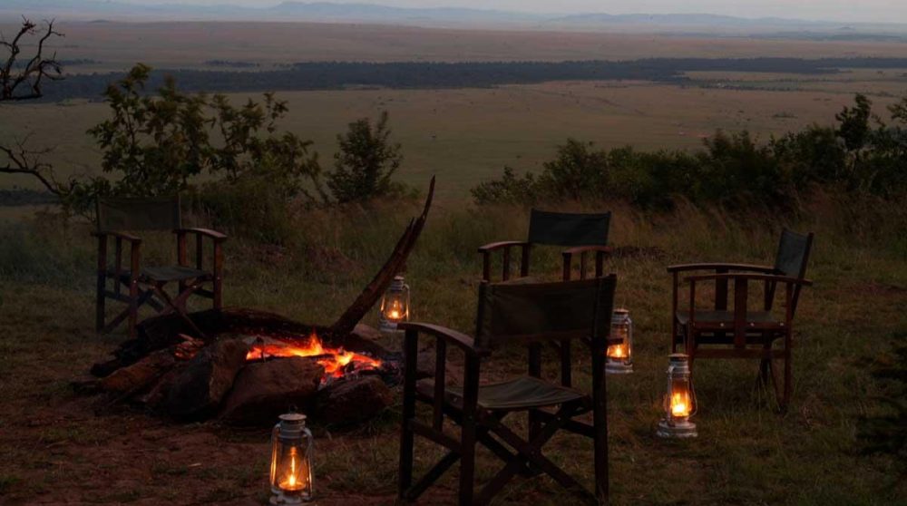 Soirée dans la nature au Kenya
