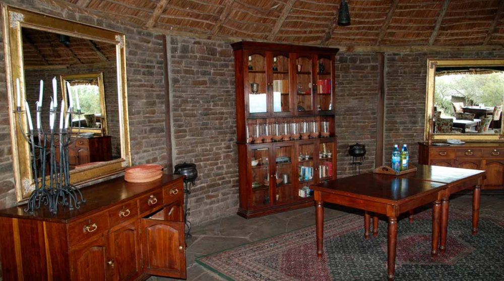 Autre vue de la salle à manger en Tanzanie