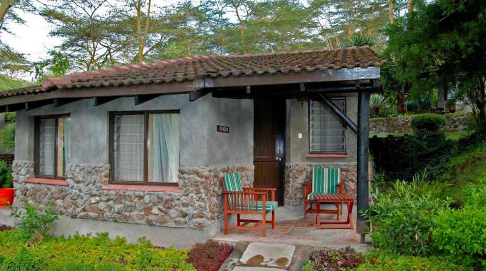 Extérieur d'une chambre au Kenya