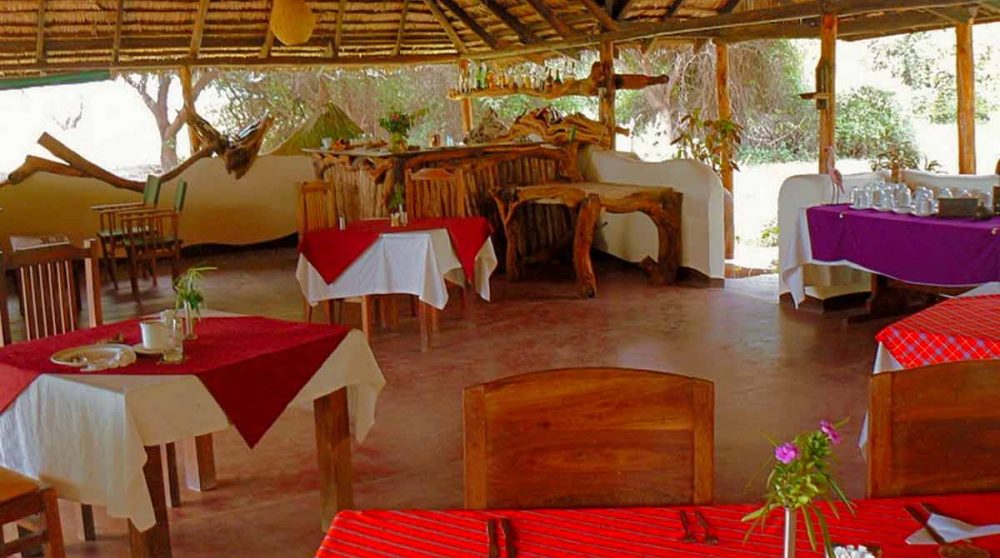 Le restaurant en Tanzanie