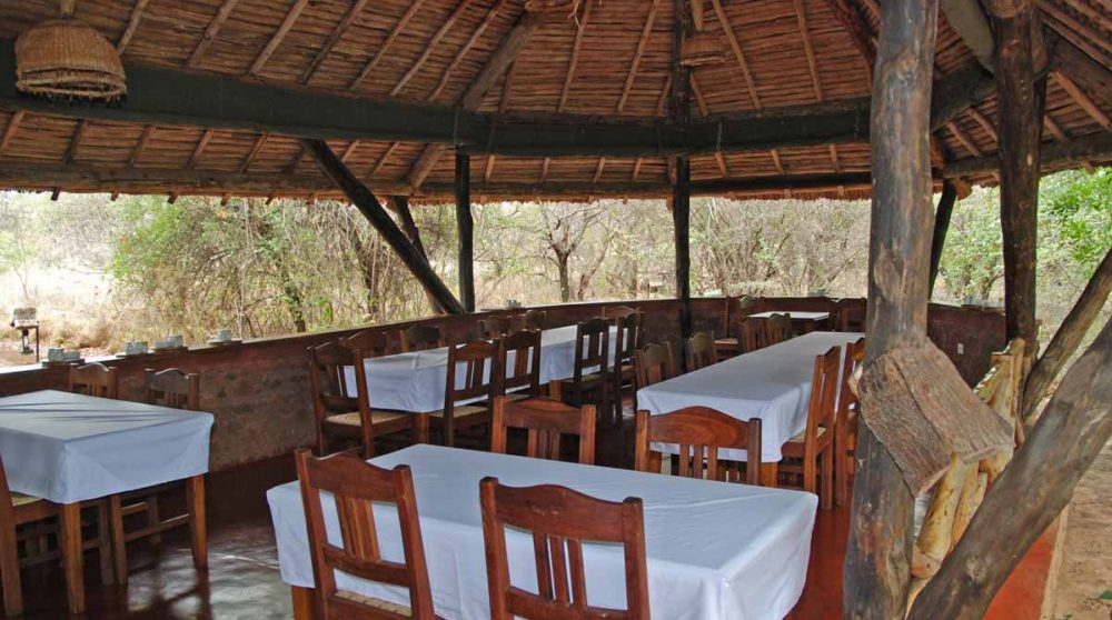 Autre vue du restaurant en Tanzanie