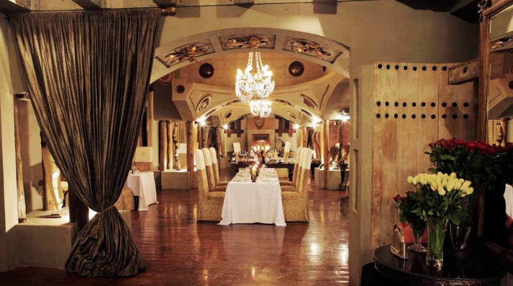 Restaurant au lodge en Tanzanie