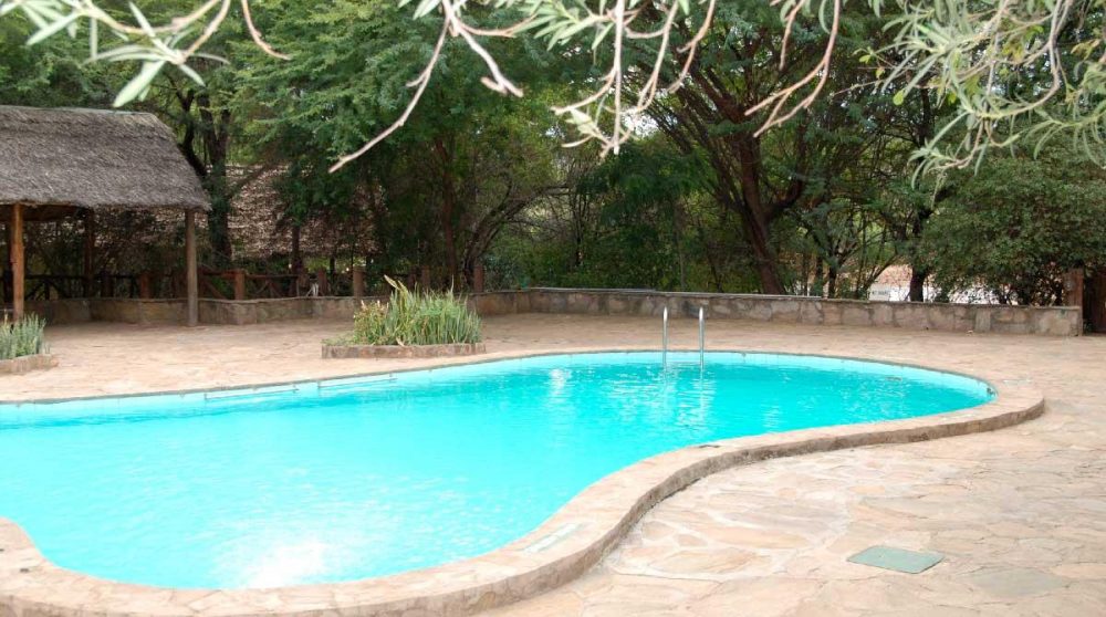 La piscine au Kenya
