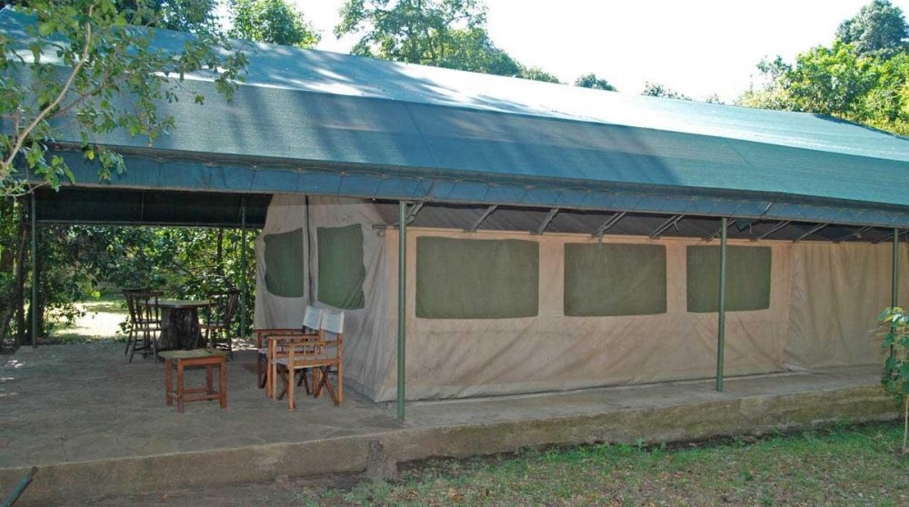Salle de bains au Kenya