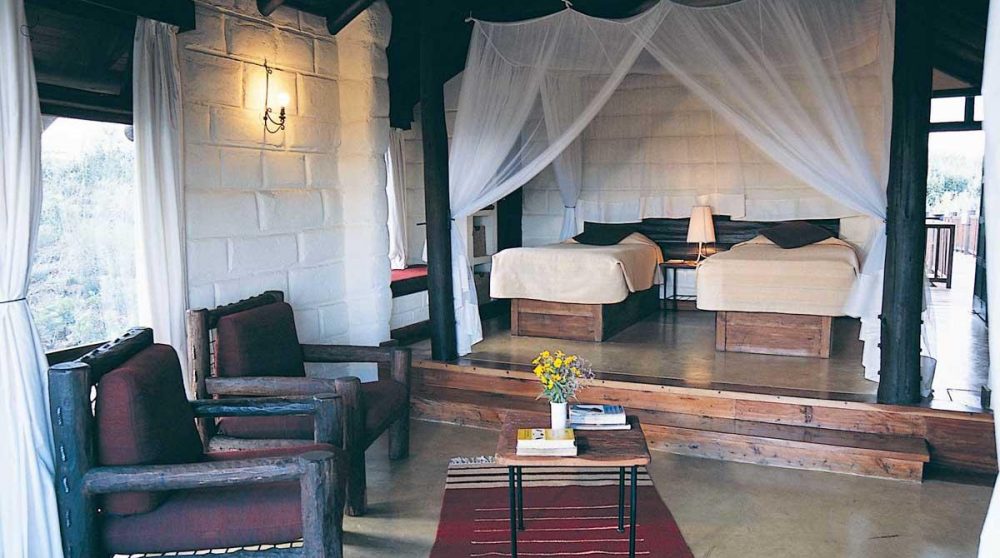 Autre vue d'une chambre au Kenya