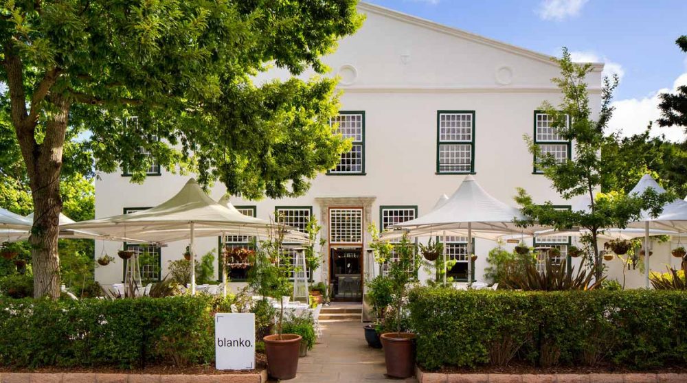 Le restaurant Blanko à Cape Town