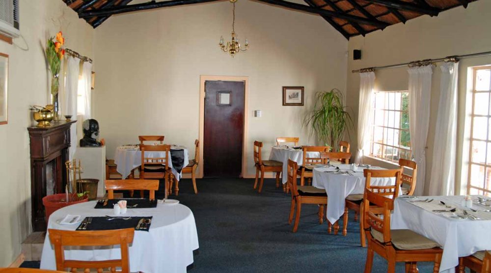 Le restaurant en Afrique du Sud