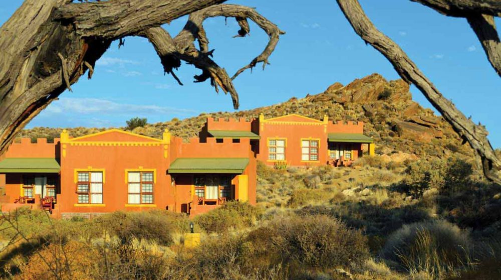 Autre vue de l'hôtel en Namibie
