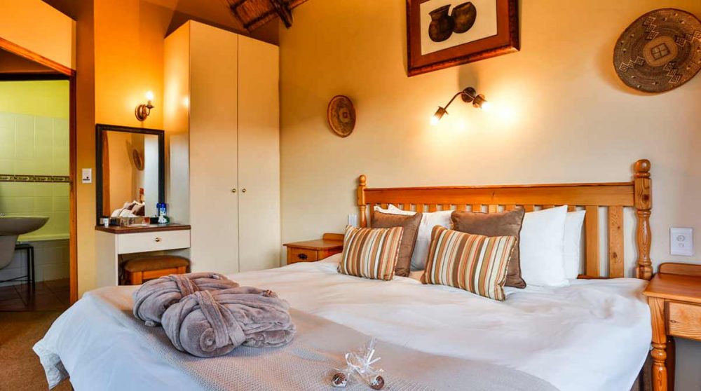 La chambre dans le Drakensberg