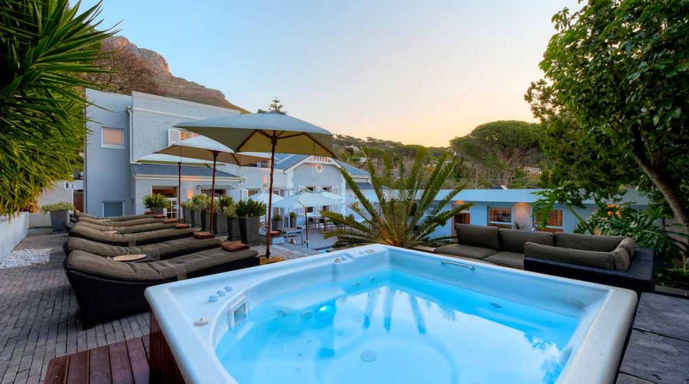 Un bain à remous en Afrique du Sud