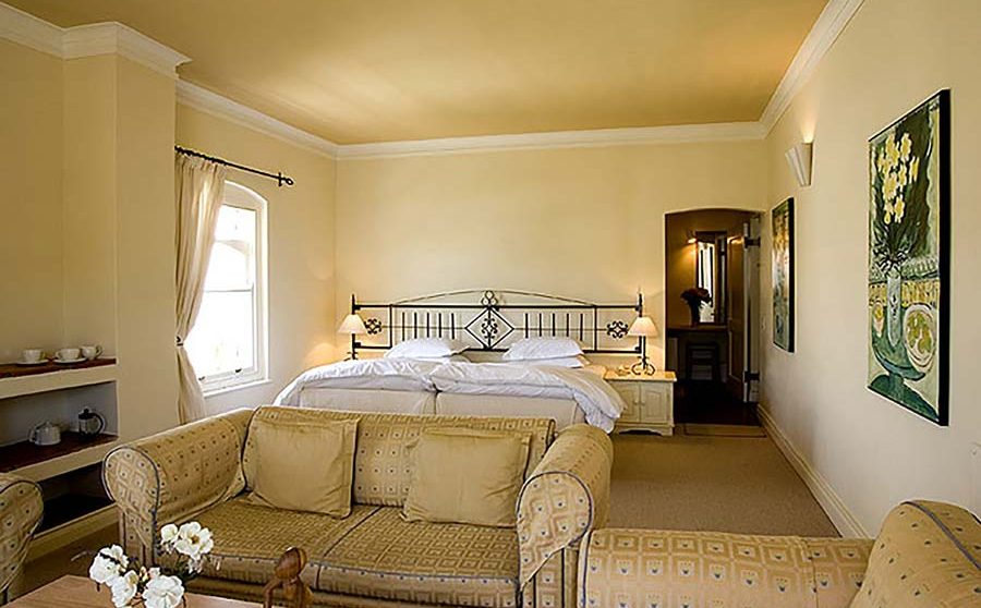 Une chambre twin en Afrique du Sud