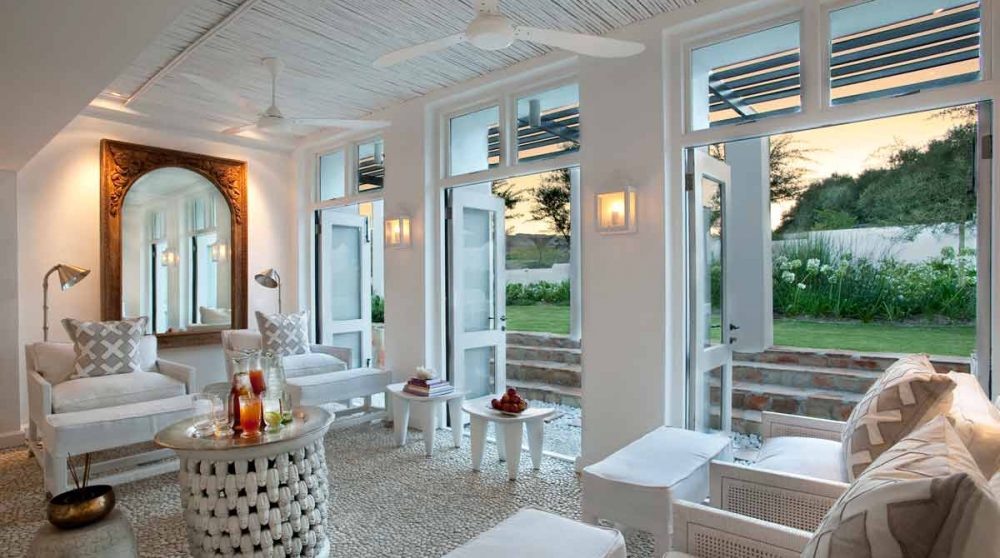 L'accueil du spa dans le Cederberg