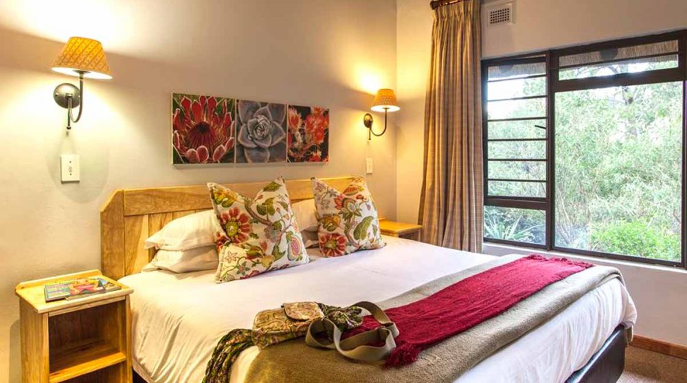 Le lit dans le Drakensberg