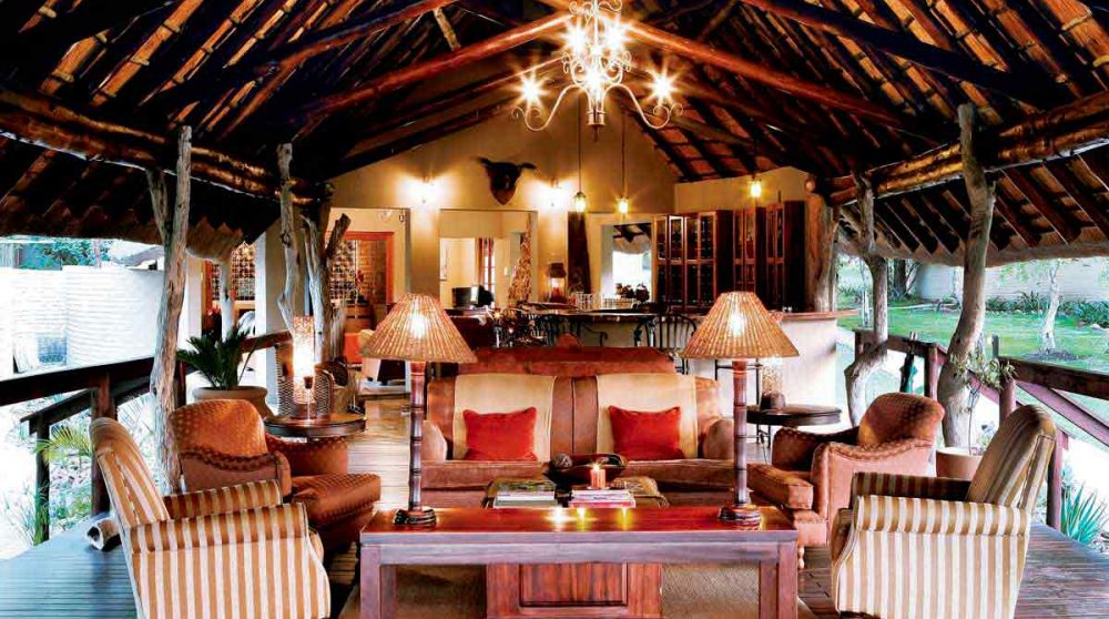 Un autre salon à Sabi Sand