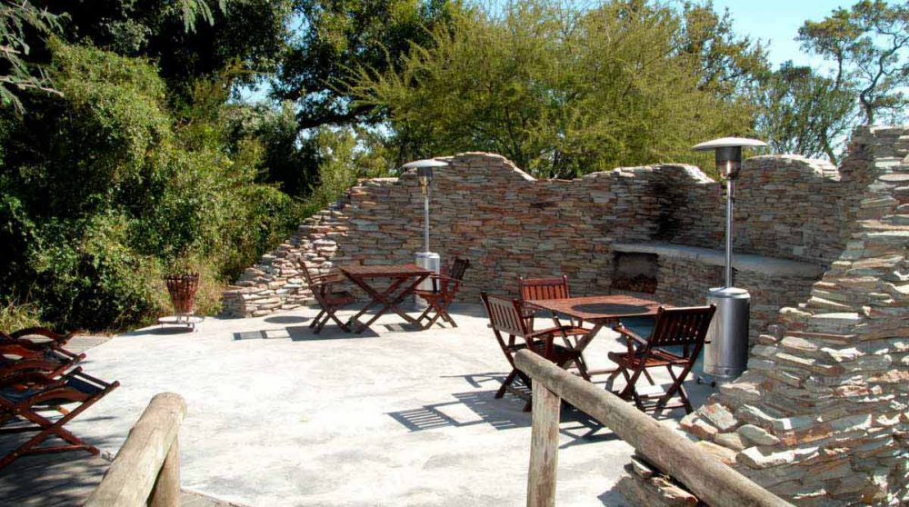La terrasse à Manyeleti